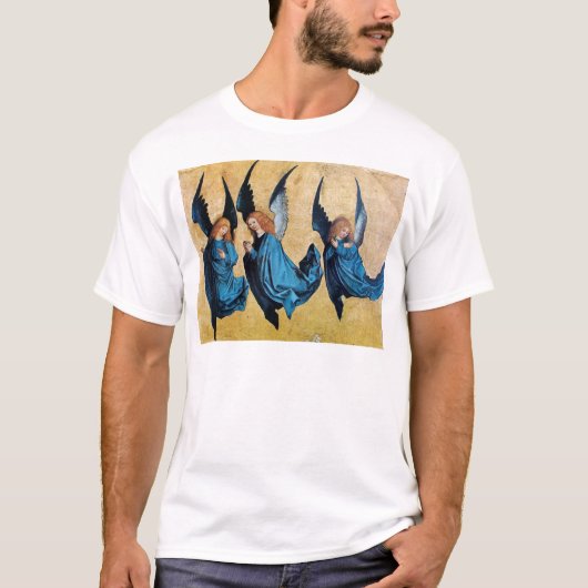 T-SHIRT TROIS ANGES EN BLEU (Devant)