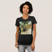 T-shirt Trois buggies Amish (Devant entier)