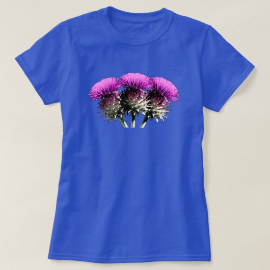 T-shirt Trois chardons écossais (Design devant)