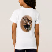 T-Shirt Trois chatons curieux (Dos)
