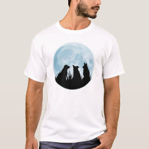 T-shirt Trois chiens à la nuit