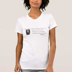 T-shirt Trois choses importantes dans la vie