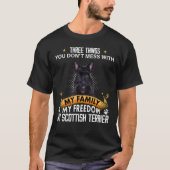 T-shirt Trois choses que vous ne manquez pas avec Scottish (Devant)