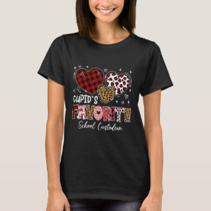 T-shirt Trois cœurs Concierge de l'école préférée de Cupid