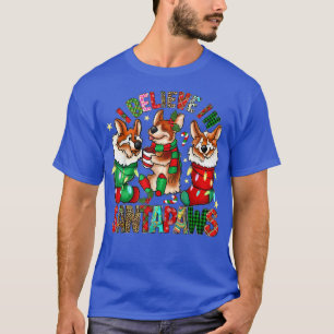 T-shirt Trois Corgi en choeur Noël Père Noël X-mas344