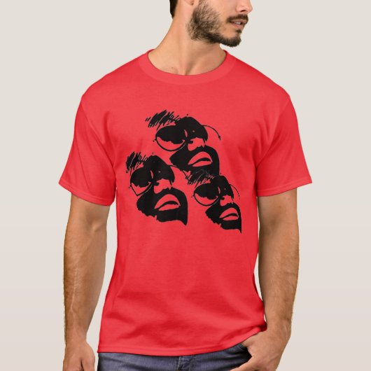 T-shirt trois faces (Devant)