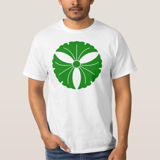 T-Shirt Trois feuilles de ginkgo (Devant)