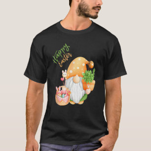 T-shirt Trois Gnome Gnome de Pâques Scandinave Happy Easte