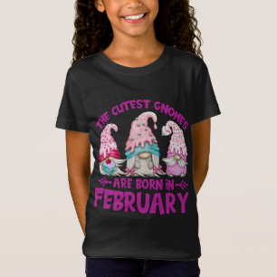 T-Shirt Trois Gnomes Anniversaires Pour Garden Maman Légen