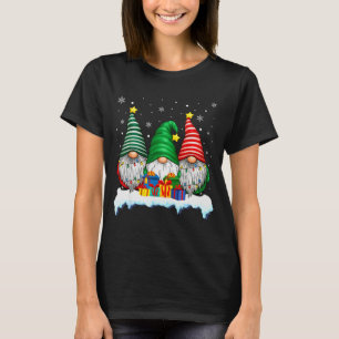 T-shirt Trois Gnomes Lumières d'Arbre Hommes Femmes Corres