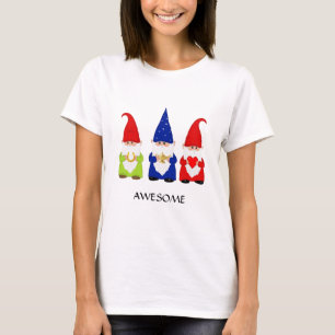 T-Shirt Trois Gnomes Mignons