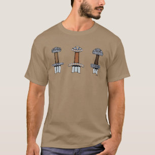 T-shirt Trois Hillets d'épée viking