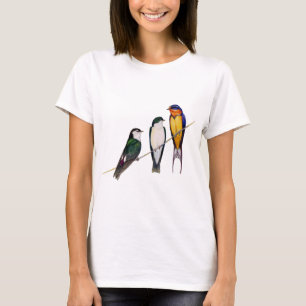 T-shirt Trois hirondelles