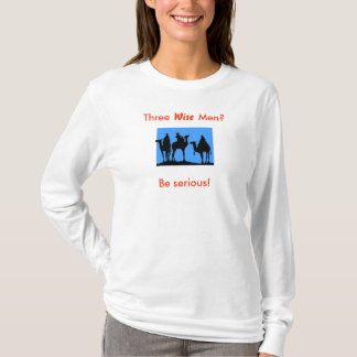 T-shirt Trois hommes "sages"