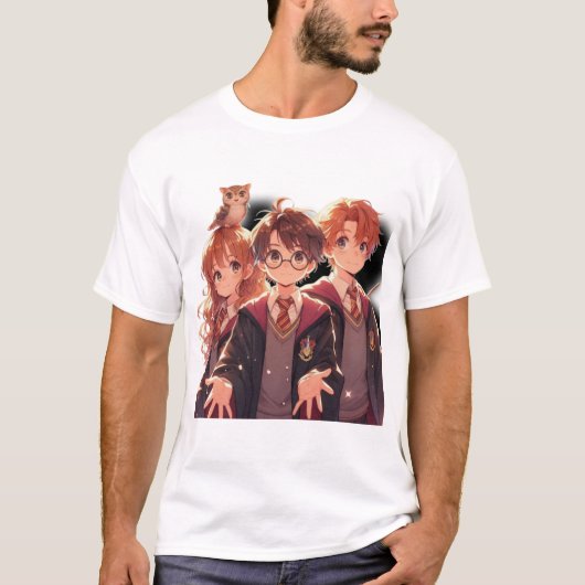 T-SHIRT TROIS HRTOS (Devant)