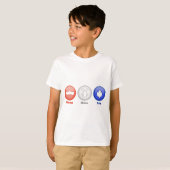 T-shirt Trois icônes néerlandaises (Devant entier)