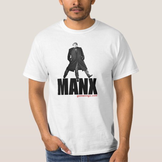 T-shirt Trois jambes = Mannois (Devant)