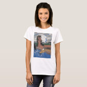 T-shirt Trois jolis chevaux (Devant entier)