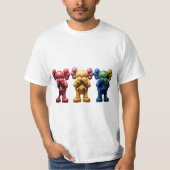T-shirt Trois Kaws (Devant)