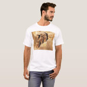 T-shirt Trois méerkats (Devant entier)