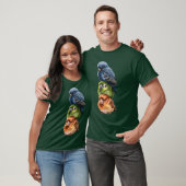 T-shirt Trois oiseaux Stackedogether amis (Unisexe)