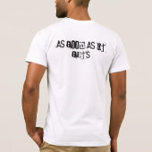 T-shirt Trois oiseaux une pierre (Dos)