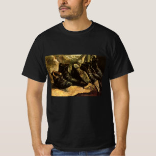 T-shirt Trois paires de chaussures par Vincent van Gogh