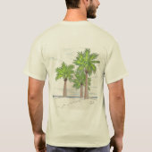 T-shirt TROIS PALMS (imprimé) (Dos)