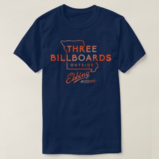 T-shirt Trois panneaux (Design devant)