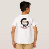 T-shirt Trois Petites Ninja Kitties (Dos entier)
