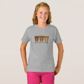 T-shirt Trois petits ours (Devant entier)