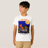 T-shirt Trois pirates de citrouille (Devant entier)