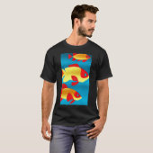 T-shirt trois poissons (Devant entier)