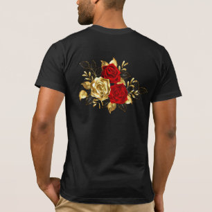 T-shirt Trois Roses de bijoux