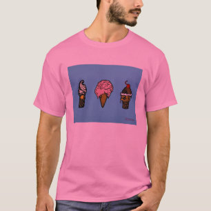 T-SHIRT "TROIS SCOOPS "