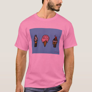 T-SHIRT "TROIS SCOOPS "
