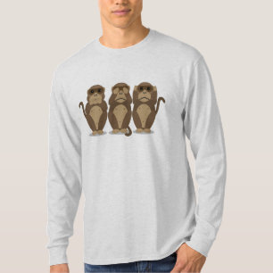 T-shirt Trois singes