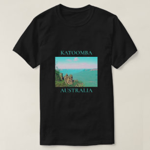 T-shirt Trois soeurs Katoomba montagnes Australie Voyage