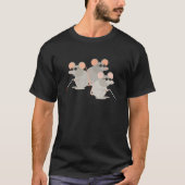 T-shirt Trois souris aveugles (Devant)