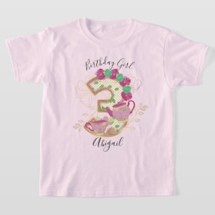T-shirt Trois Tea Party Floral