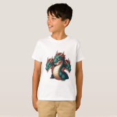 T-shirt trois têtes Hydra (Devant entier)