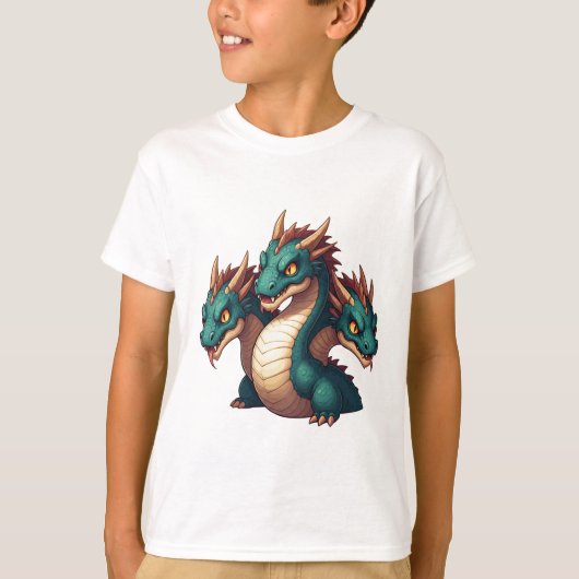 T-shirt trois têtes Hydra (Devant)