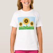 T-Shirt Trois Tournesols (Devant)