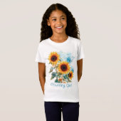 T-Shirt Trois tournfleurs (Devant entier)