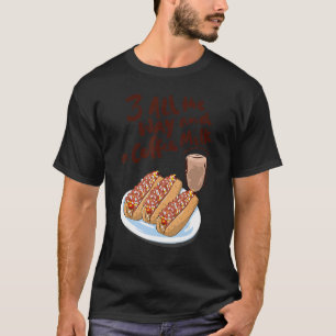 T-shirt Trois Tout Le Chemin Et Un Café Milk Café Hot Wei