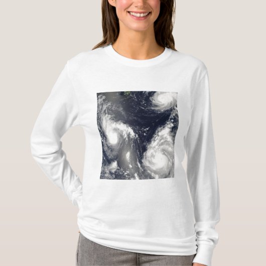 T-shirt Trois typhons différents (Devant)