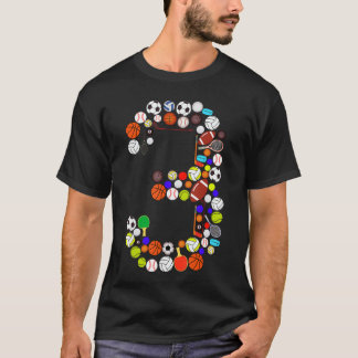 T-shirt Troisième anniversaire Sports Grand Numérois Trois