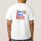T-shirt Troisième chance : Jeb Bush 2016 (Dos)