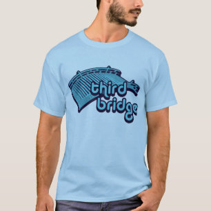 T-shirt troisième pont. bleu&bleu.