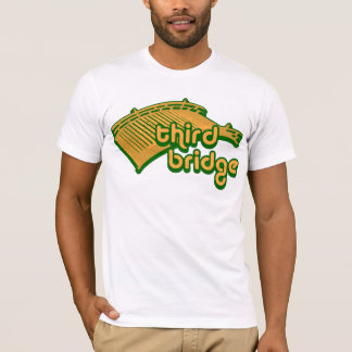 T-shirt troisième pont. jaune&vert.